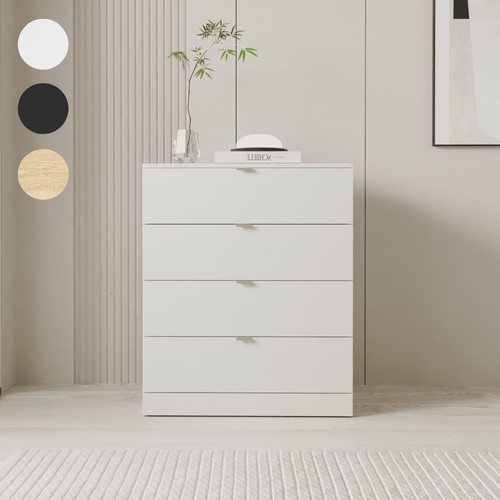 Modern white chest drawers - modern,