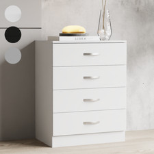 Modern White Chest of Drawers
