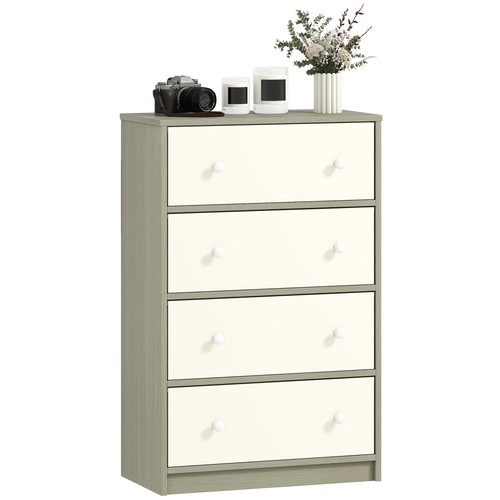 Homcom chest drawers 4 - of,