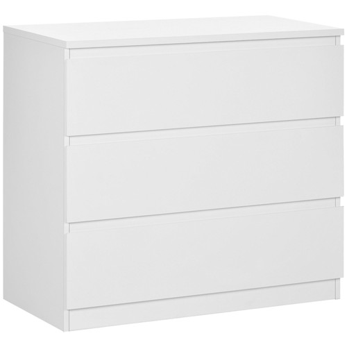 Homcom chest drawers 3 - chest, drawers,