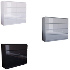 Modern Gloss 8 Drawer Chest of