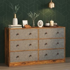 Wooden Chest of 6 Drawers