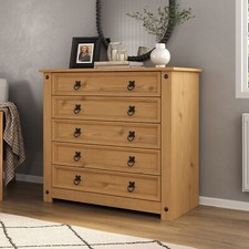 Corona Chest of Drawers Pine 5