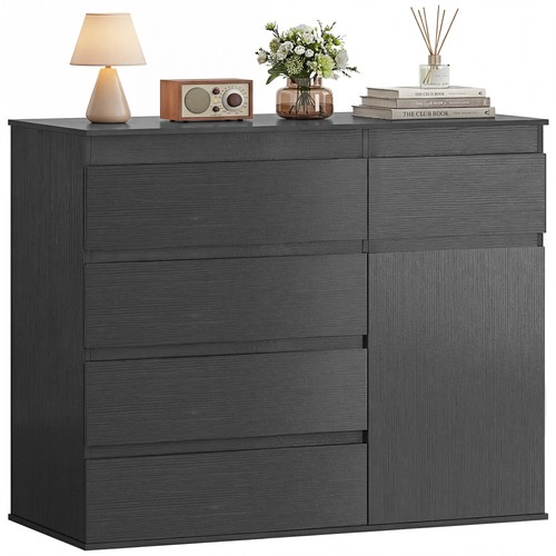 Homcom chest drawers - drawers,, 5