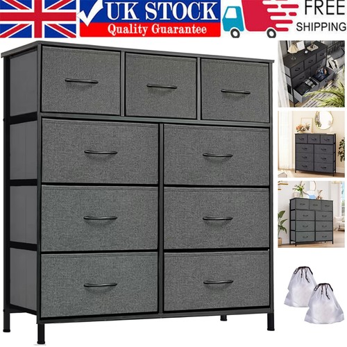 Fabric chest drawers - fabric,